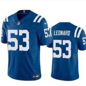 Indianapolis Colts Darius Leonard Vapor F.U.S.E. Limited Royal Jersey